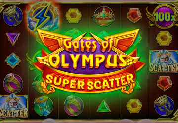 Игровой автомат Gates Of Olympus Super Scatter в Фараон казино